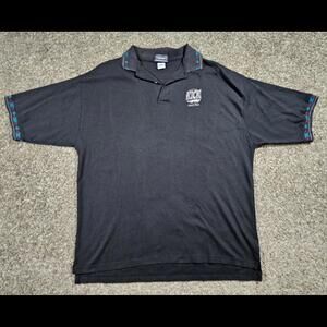 Kick Citrus Soda Vantage Polo shirt USA MADE Vtg XL Stain